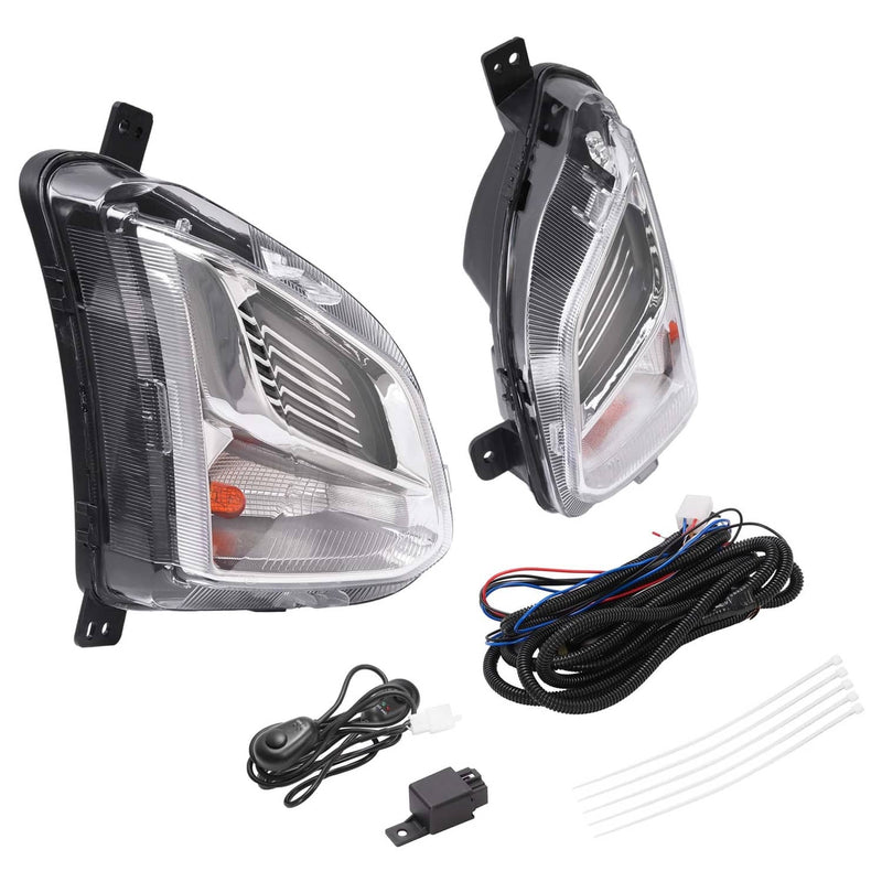 DURAFORCE Bumper Fog Lights Switch Wiring for Chevy Equinox 2018-2021 Driver Passenger