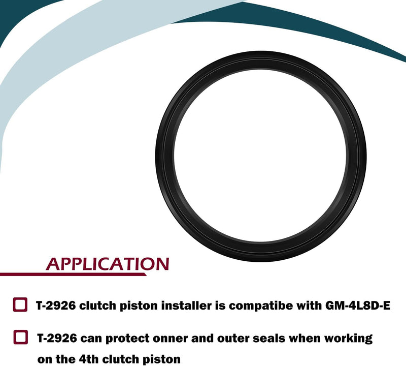T-2926 4th Clutch Piston Lip Seal Installer Protector Tool for GM 4L80E J-38731