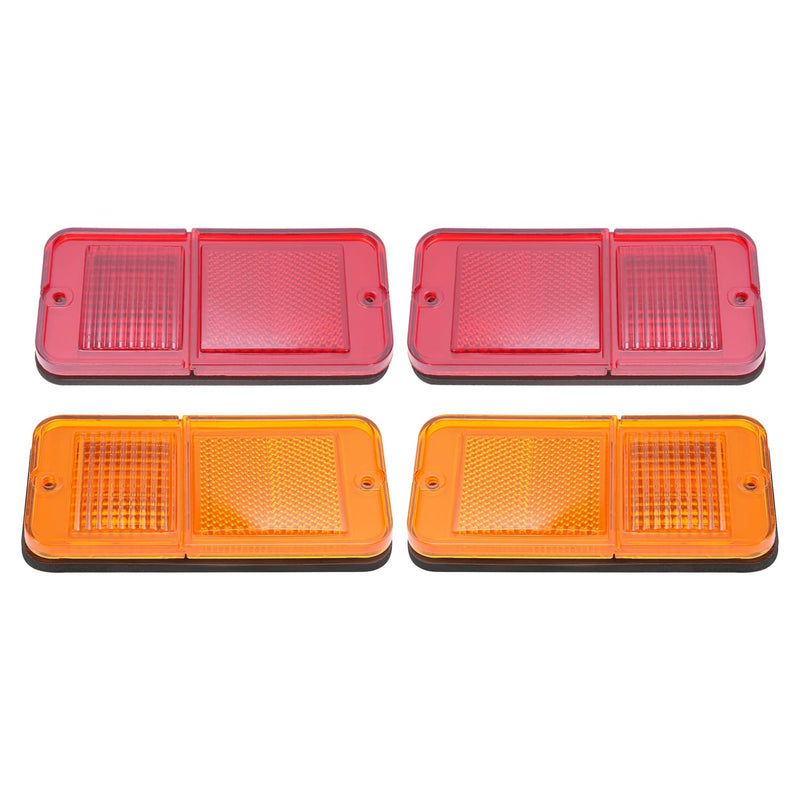 DURAFORCE Front Rear Side Marker Lights for Chevrolet and GMC C/K Pickup Trucks 1968-1972