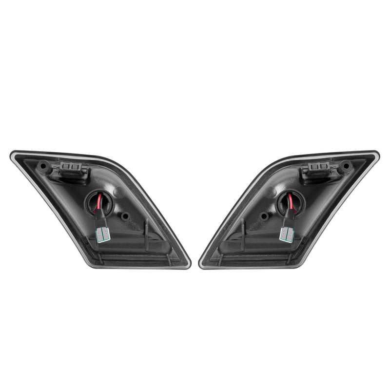 LED Smoke Side Marker Corner Lights for Mercedes-Benz C300 C350 C63 AMG 08-11