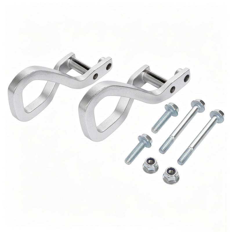 #84195902 Chrome Recovery Hooks Bolts for GMC Sierra 1500 2019-2026 2 Pieces