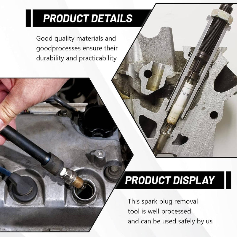 65600 Broken Spark Plug Remover Kit for Ford Triton 3 Valve 5.4L Engines