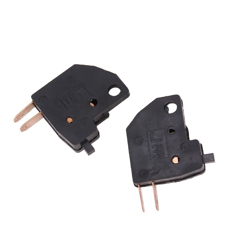 2 Pieces Universal Motorcycle Scooter Brake Stop Light Switch Front Right Lever