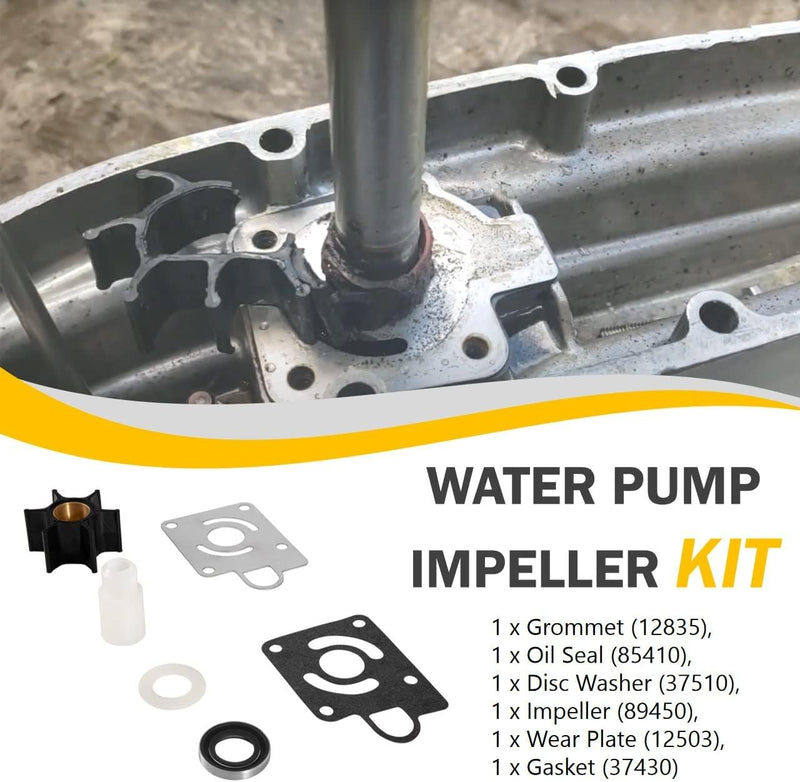 Water Pump Impeller Kit for Chrysler Force 75 85 90 100 105 115 125 140 HP