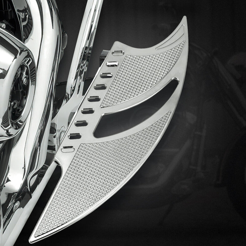 Driver Passenger Floorboards CNC Foot Pegs for Harley Electra Glide