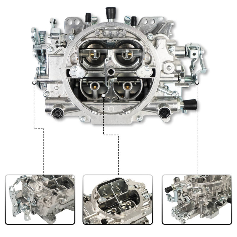 1405 4 Barrel Carburetor with Manual Electric Choke for Edelbrock Performer 600