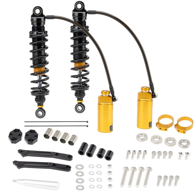 Remote Reservoir Rear Shock for Harley Electra Glide FLHT Suspension 2019-2022