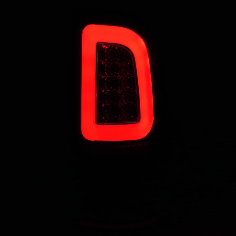 DURAFORCE Black Smoke LED Tube Tail Light Brake Lamp for Ford F150 97-03 F250 F350 99-07