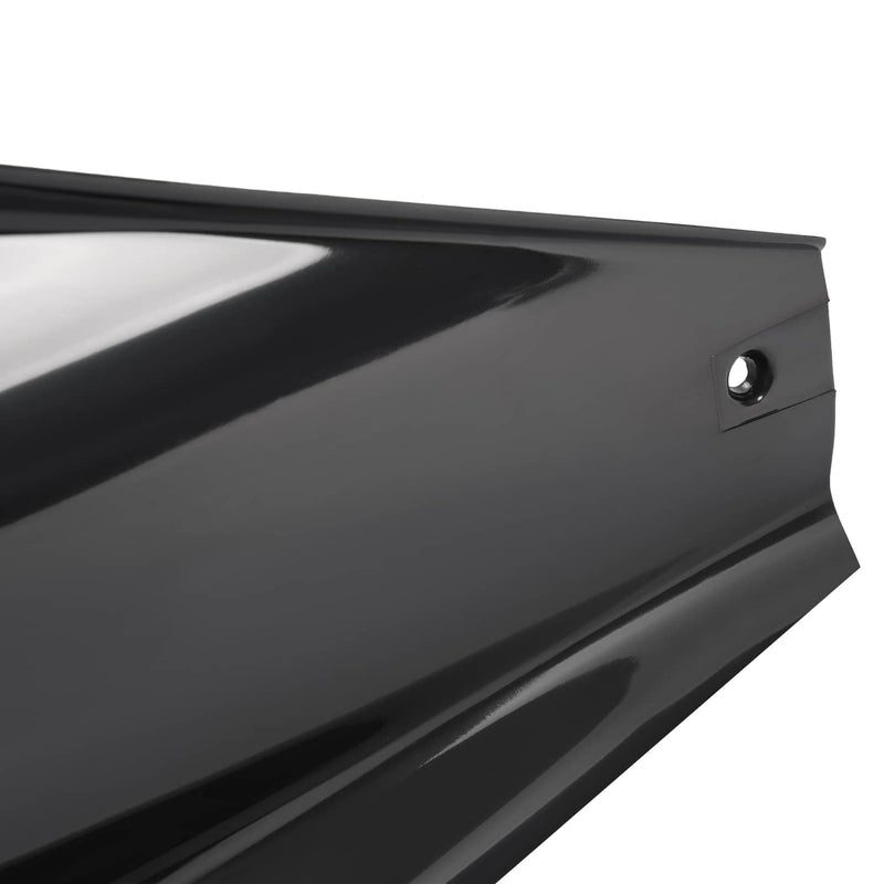 DURAFORCE Black Headlight Bezel Trim Passenger Side RH for Chevrolet C3 Corvette 1968-1982
