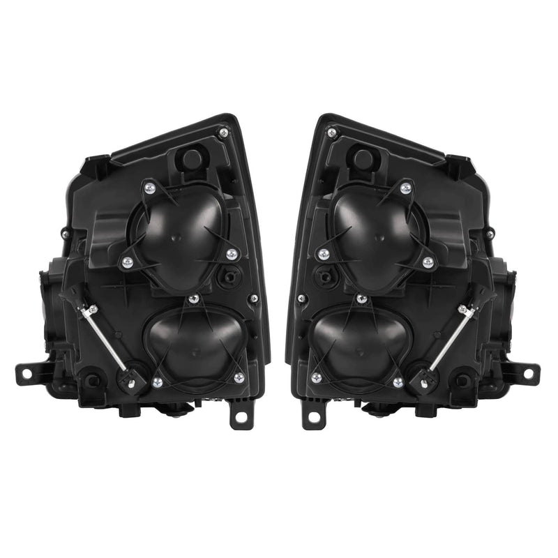 DURAFORCE Headlights Assembly Pair for Cadillac CTS CT-S 2008-2014 15 Left Right