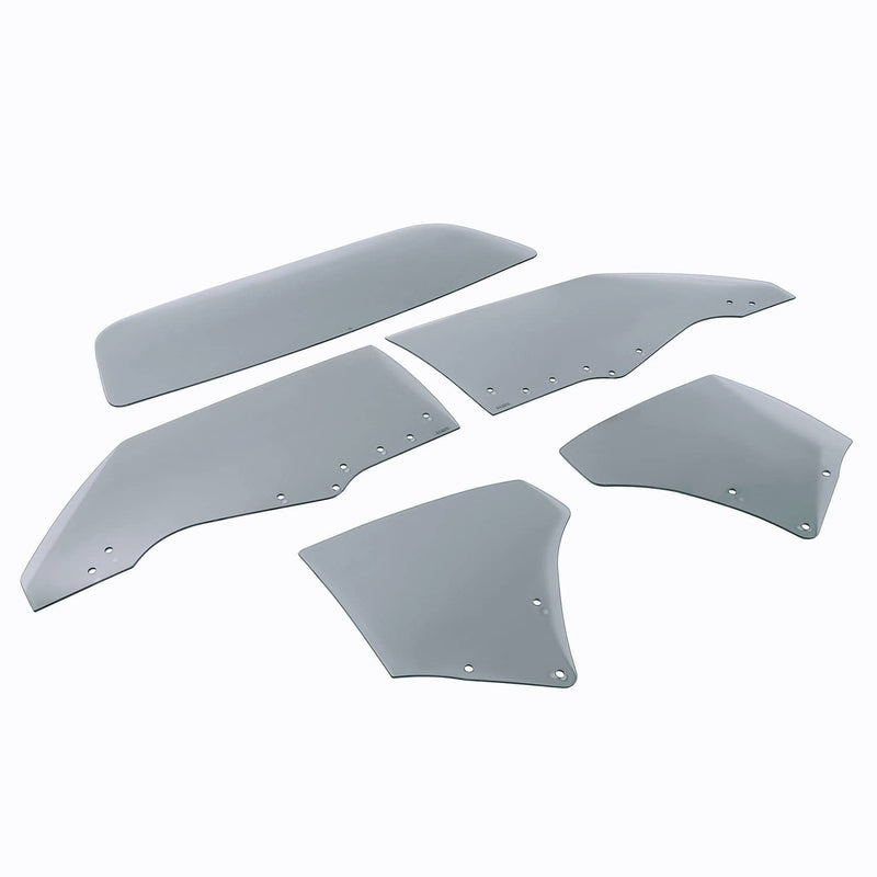 DURAFORCE Quarter Door Glass for Chevelle Malibu 1970-1972 2 Door Hardtop Dark