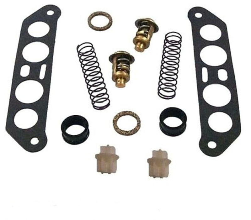 18-3673 340975 340976 B4B2658A Thermostat Kit for Johnson Evinrude