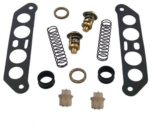 DURAFORCE 18-3673 340975 340976 B4B2658A Thermostat Kit for Johnson Evinrude
