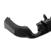 DURAFORCE Rear Bumper Diffuser Dual Exhaust for Dodge Durango 2011-2025 Glossy Black