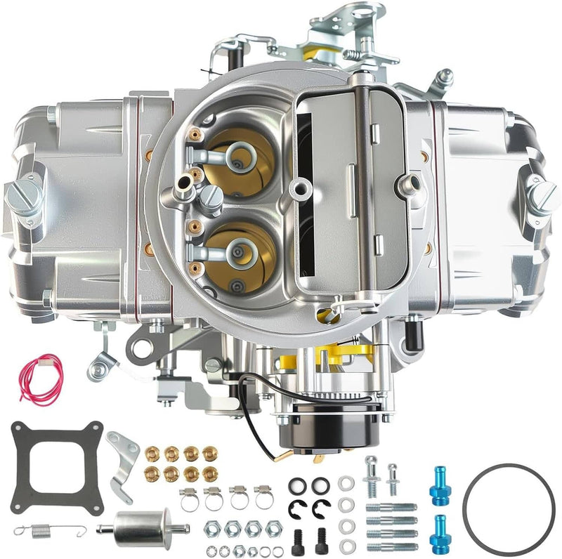 750 CFM Double Pumper 4 Barrel Carburetor E-Choke for Holley Quickfuel Brawler