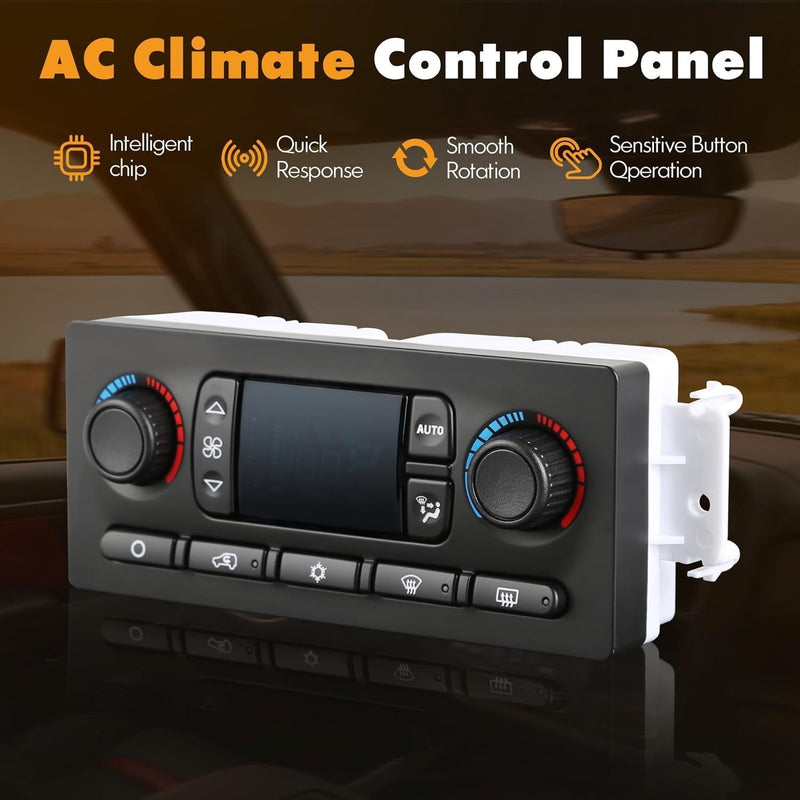 599-009 AC Heater Climate Control Module for 2003-2007 Chevy GMC Improved Design