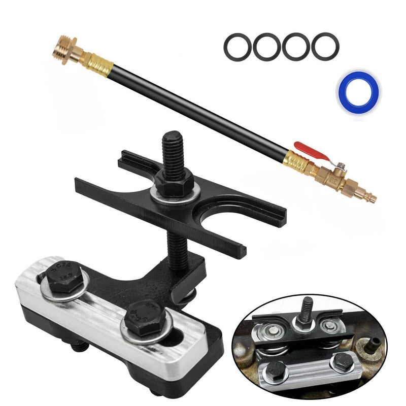 LS Engine Valve Spring Compressor Tool & Air Holding Hose for GM LS1 LS3 LS2 LS6