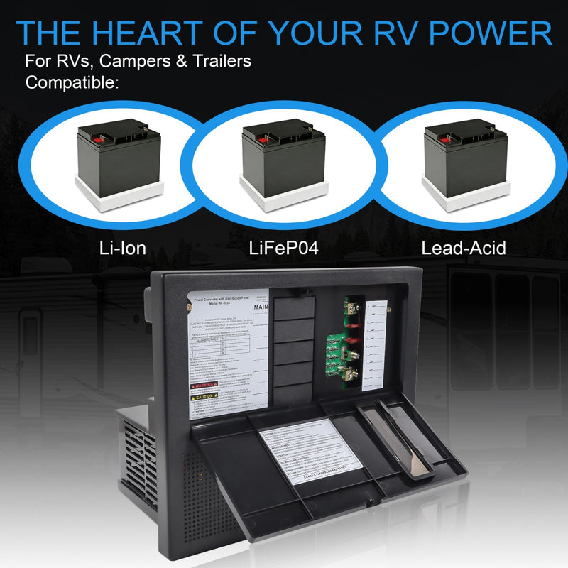 WF-8955-AD 8900 Power Converter Battery Charger for RV Camper