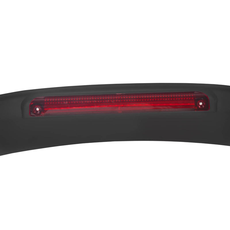 DURAFORCE Trunk Spoiler Wing LED Brake Light Lamp for Honda Civic 12-15 4DR SI