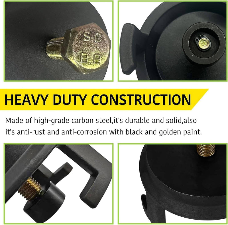 25264 Harmonic Balancer Puller Fits for GM Dodge Jeep Chrysler Crank Pulley Gold