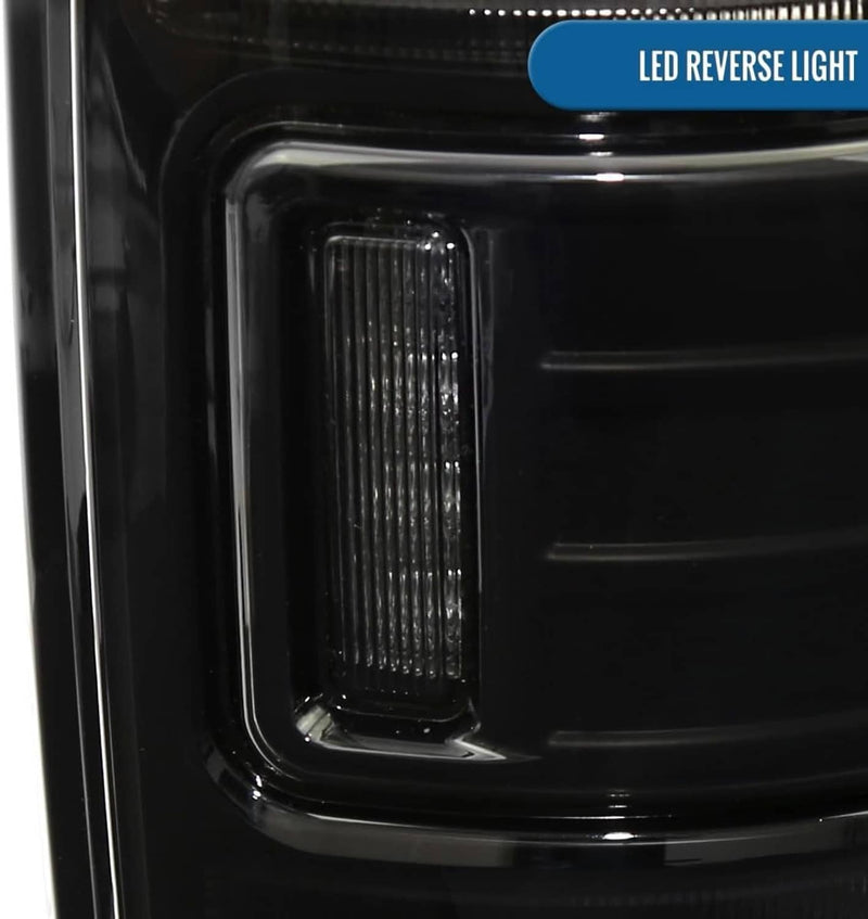 2Pcs LED Tail Light for Dodge Ram 1500 2500 3500 2009-2018 Smoke Lens