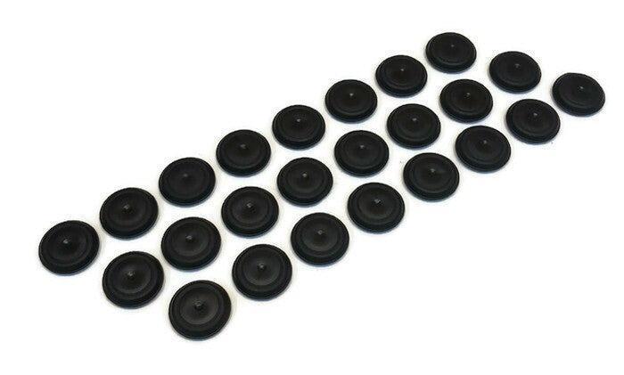 Rubber Floor Drain Plugs for Jeep CJ5 CJ7 CJ8 Wrangler YJ Cherokee XJ 24 Piece