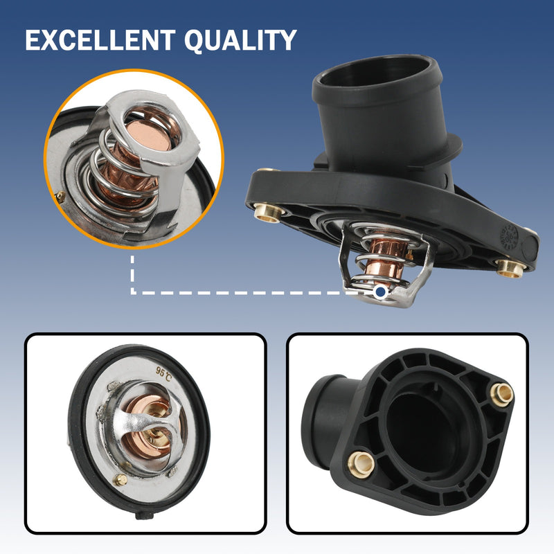 902-3312 Thermostat Housing for Ram 1500 Jeep Liberty Dodge Nitro