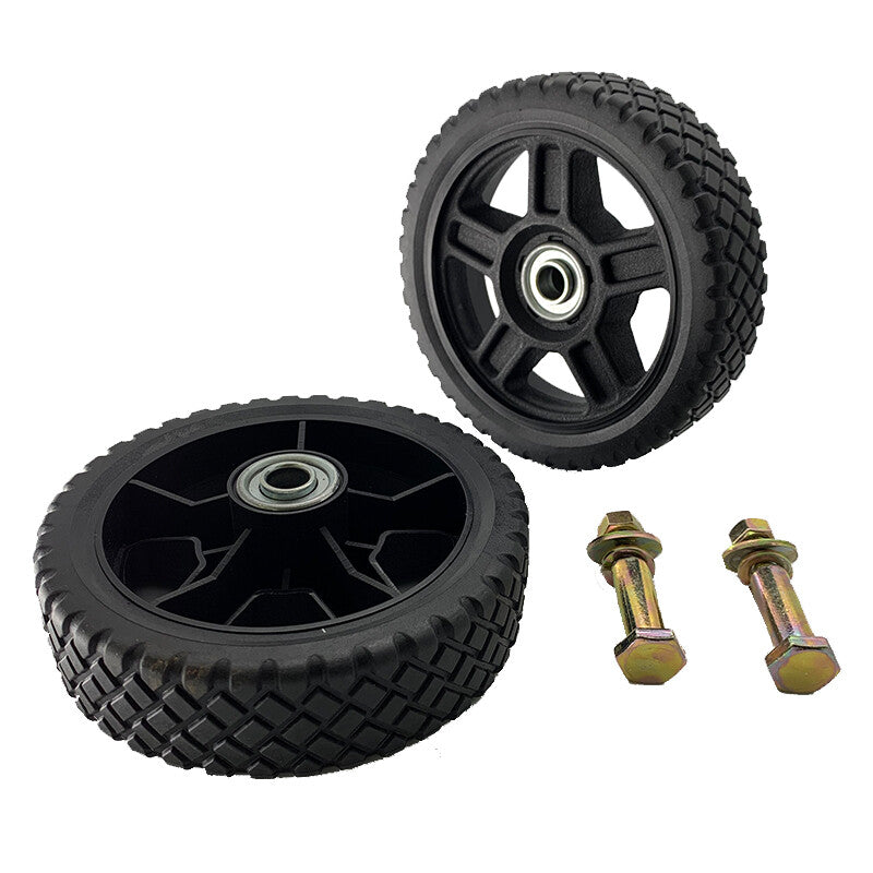 6 Inch Push Mower Wheel 6X1.50 Repl OEM 583783601 STD333760 2 Pieces