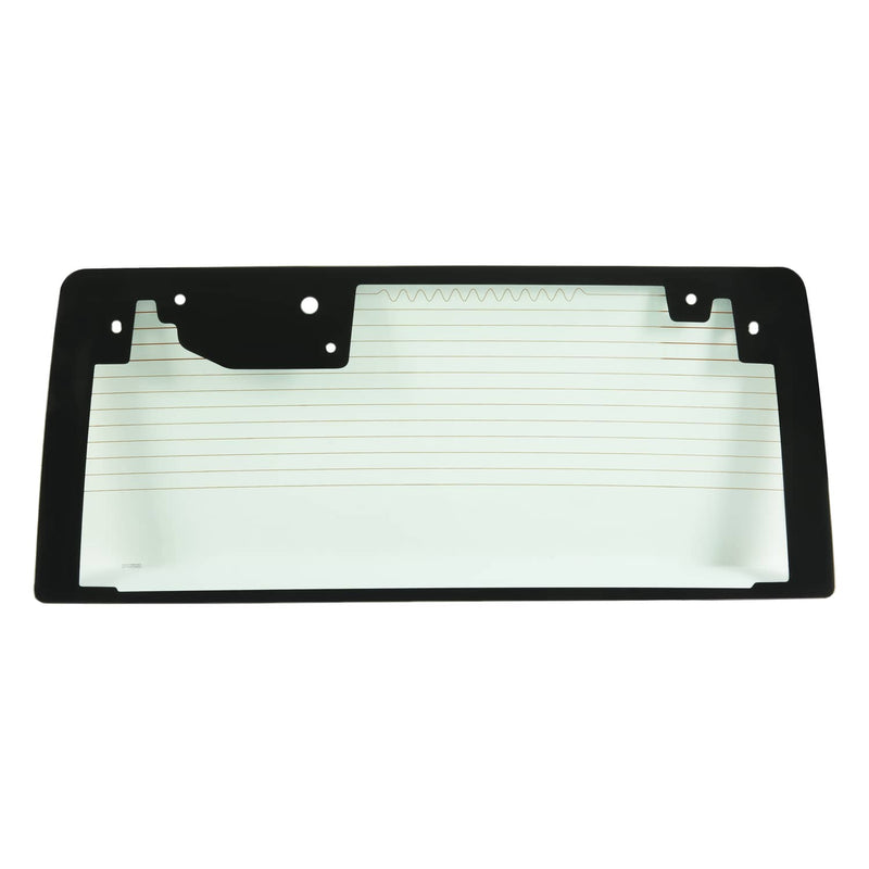 DURAFORCE Rear Back Heated Window Tempered Glass Light Green for Jeep Wrangler JK 2011-17