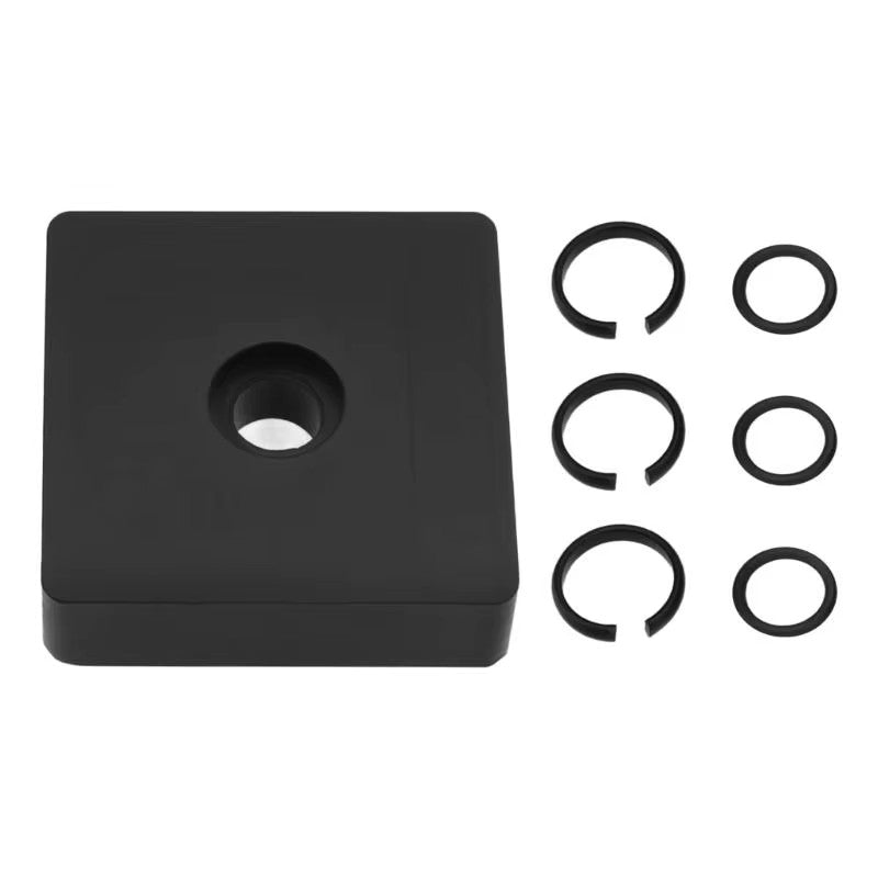 3 Sets 3/8" Impact Wrench Retaining Ring Clip with O-Ring for Milwaukee Type