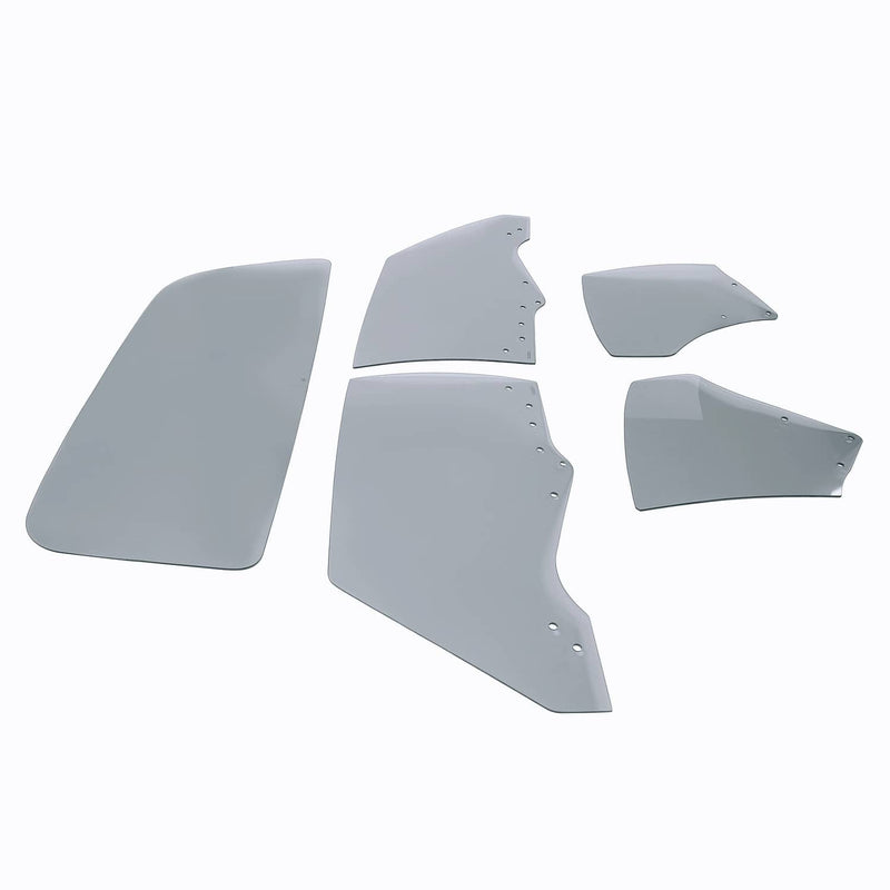 DURAFORCE Quarter Door Glass for Chevelle Malibu 1970-1972 2 Door Hardtop Dark