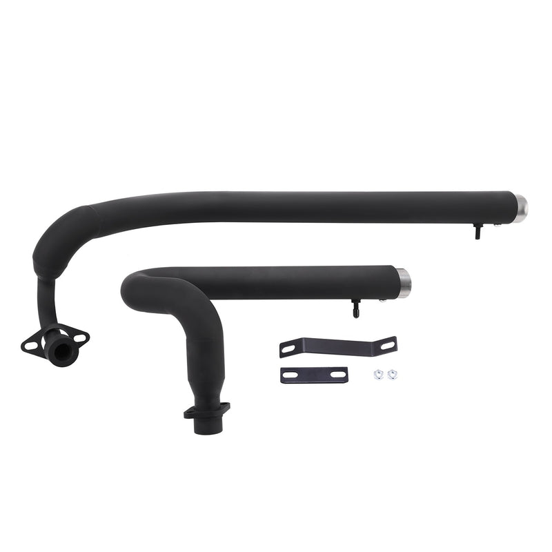 Shortshots Staggered Exhaust Pipes for Yamaha V Star 650 XVS650 Dragstar