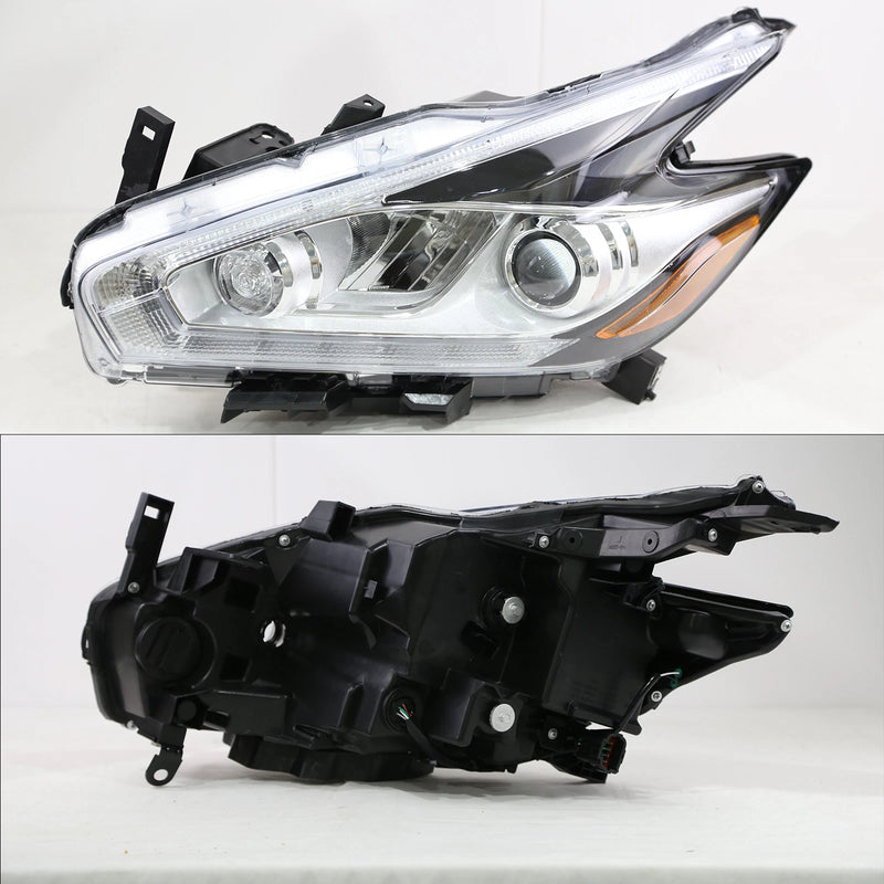For 2015-2018 Nissan Murano Full LED Headlight Headlamp Right Passenger Side