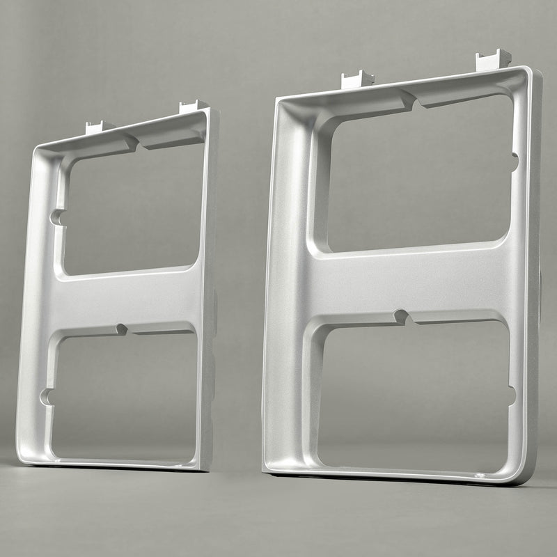 Headlight Doors Bezels for Chevy GMC C K Series 1985-1987 Driver Passenger RH LH