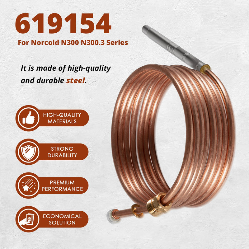 619154 Thermocouple for Norcold N300 Series Refrigerator 2 Way 3 Way