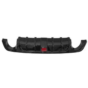 DURAFORCE Glossy Black Rear Bumper Diffuser & Rear Spoiler Fit for 2018-2023 Infiniti Q50