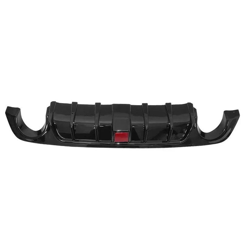 DURAFORCE Glossy Black Rear Bumper Diffuser & Rear Spoiler Fit for 2018-2023 Infiniti Q50