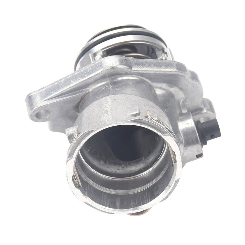 Engine Coolant Thermostat Assembly w/ Sensor for Mercedes C300 C350 E350 ML350
