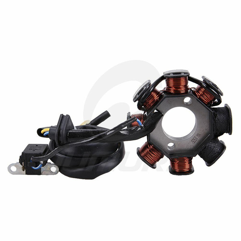Magneto Stator 8 Pole Coil for GY6 50cc 110cc 125cc 150cc Moped Scooter ATV