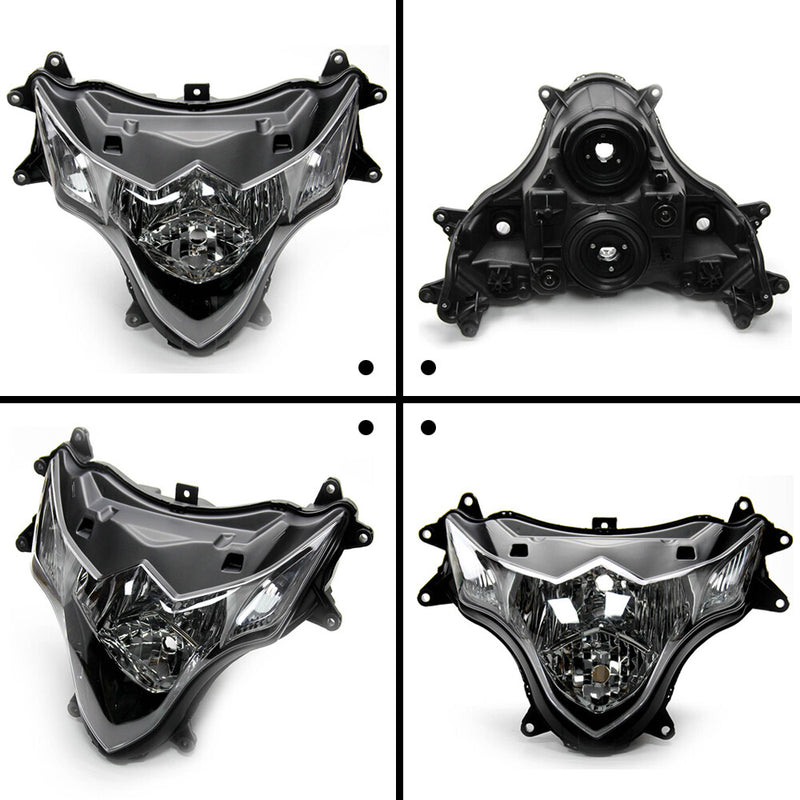 Front Headlight Lamp Housing Assembly for Suzuki GSXR1000 K9 2009-2016