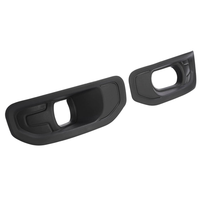 DURAFORCE Pair Fog Lights With Bezels for Ram 1500 2019-2024 Front Driver Passenger Side