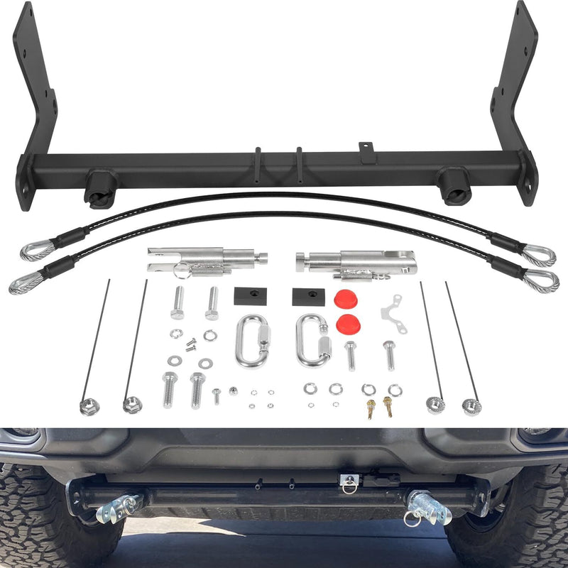 BX1139 Tow Bar Base Plate Bracket for Blue Ox Jeep Wrangler JLU JL 18-24