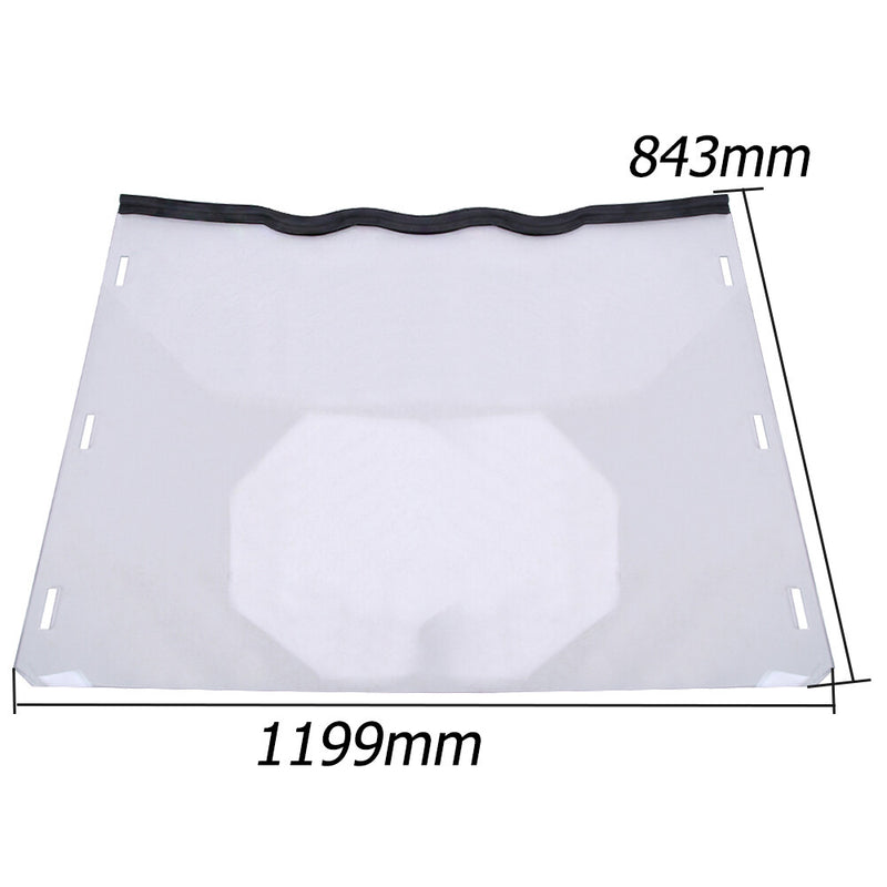 UTV Full Windshield Windscreen for Polaris Ranger 400 500 800 Midsize EV