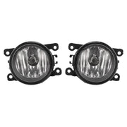 DURAFORCE Clear Fog Lights With Ring Wiring Switch for Honda Pilot EX 2012-2015