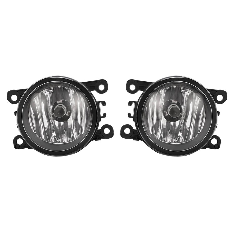 DURAFORCE Clear Fog Lights With Ring Wiring Switch for Honda Pilot EX 2012-2015