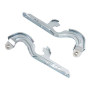 DURAFORCE Hood Hinges Set for Dodge Durango 2011-2024 Silvery Driver Passenger Side