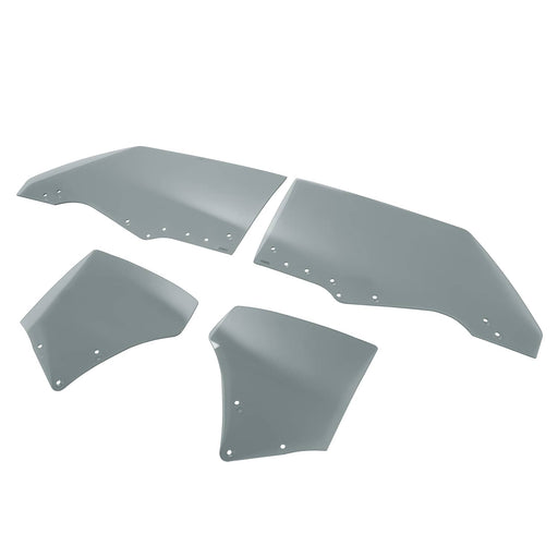 DURAFORCE Quarter Side Door Window Glass for Chevy Chevelle Malibu 2Door 1970-72 Dark 4 Pi