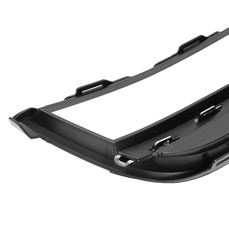 Bumper Fog Light Bezel Cover Trim for VW Passat 2012 13 14 2015 Black Pair