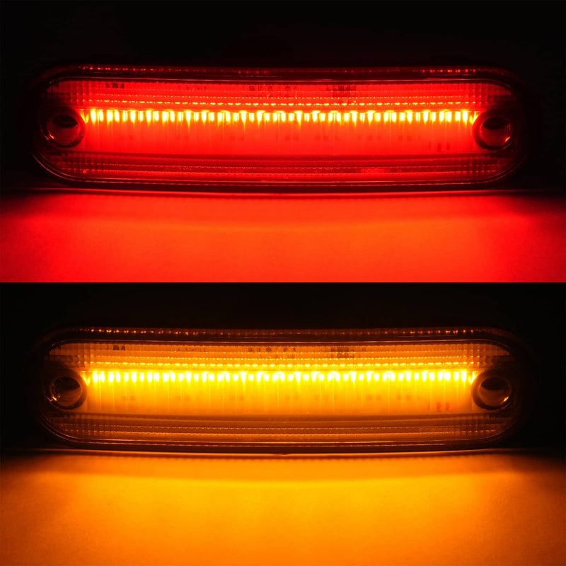DURAFORCE LED Side Marker Light Smoked Lens Front Rear for Mazda MX-5 Miata 1990-2005 4X