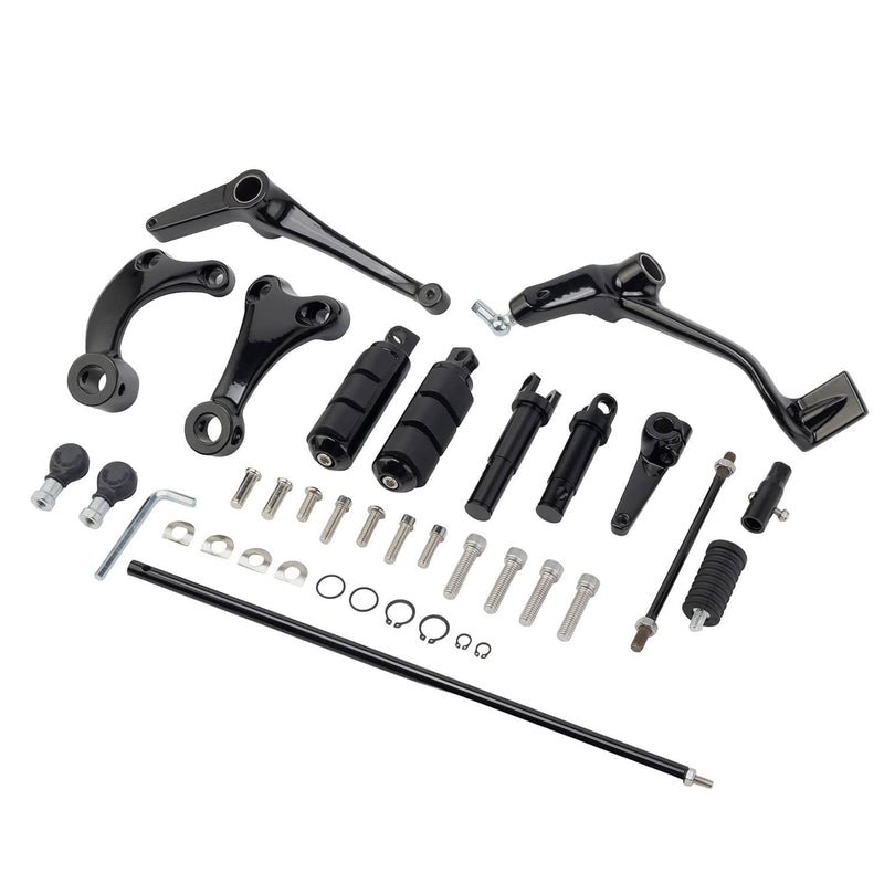 Forward Controls Complete Footpegs Levers Kits for Harley Sportster 2014-2022